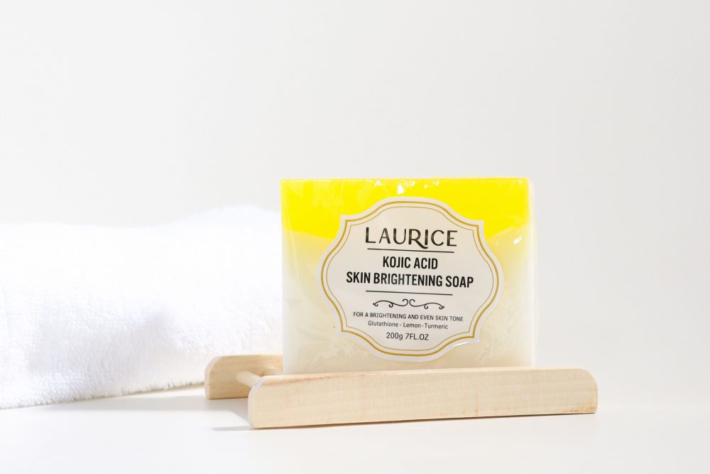 Savon éclaircissant à l'acide Kojique de Laurice Beauty